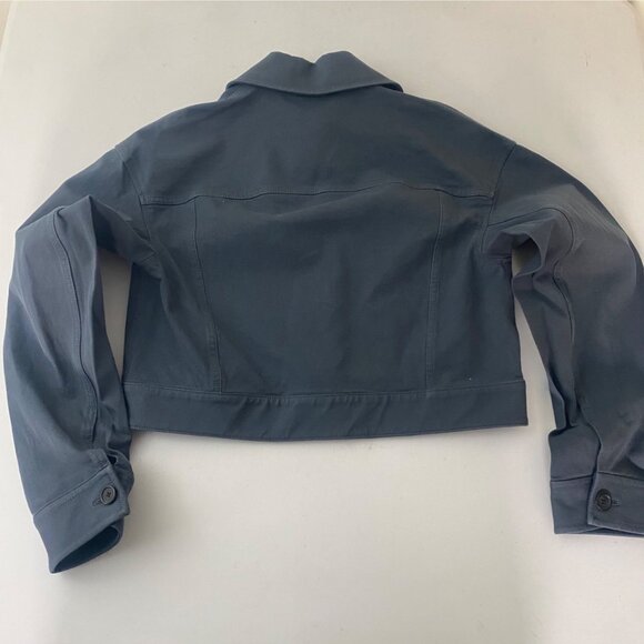 MM Lafleur Anna Better than Denim Crop Jacket - Picture 9 of 11